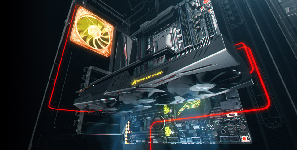 ASUS ROG Strix GeForce RTX 2080 Ti Video Card ROG-STRIX-RTX2080TI